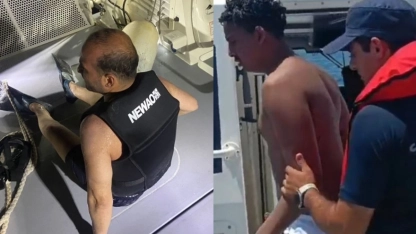 Bodrum’dan yüzerek Yunanistan’a kaçmaya çalıştılar