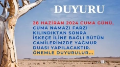 İskeçe’de yağmur duası yapılacak