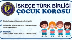 İskeçe Türk Birliği'nde Çocuk Korosu Kuruluyor