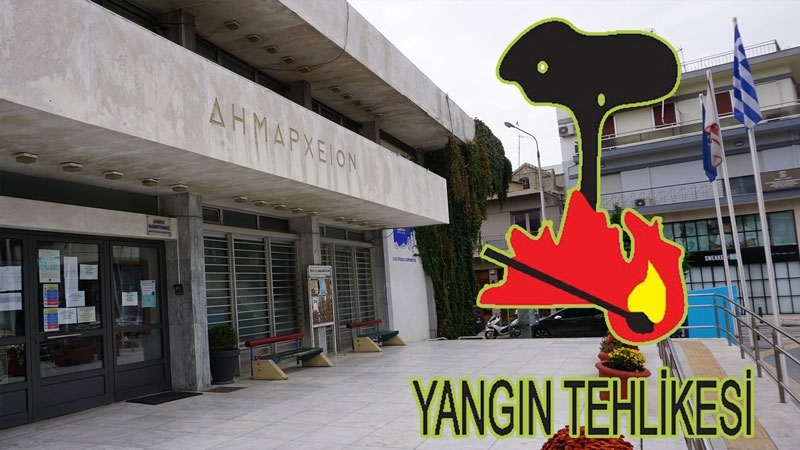 Gümülcine Belediyesi yangın konusunda vatandaşları uyardı