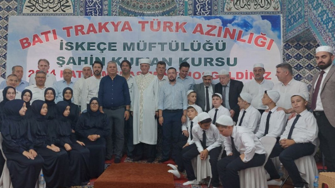Şahin'de hatim yapan çocuklar takdir topladı