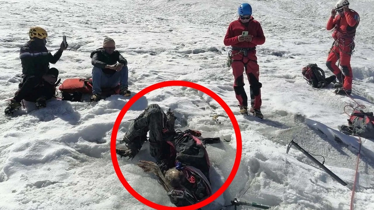 Kayıp dağcı 22 yıl sonra bulundu