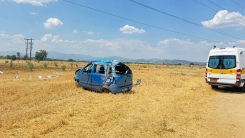 Gümülcine-Karacaoğlan yolunda trafik kazası yaşandı