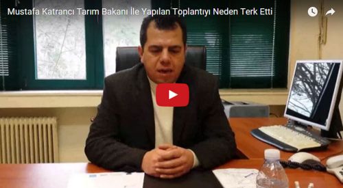 Çiftçileri İlgilendiren Toplantıyı Mustafa Katrancı Neden Terk Etti?