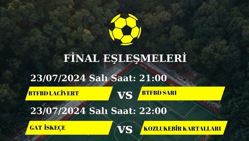 14. Dr. Sadık Ahmet Futbol Turnuvası'nda şampiyonlar belli oluyor