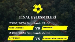 14. Dr. Sadık Ahmet Futbol Turnuvası'nda şampiyonlar belli oluyor