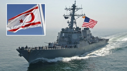 KKTC, ABD'nin Güney Kıbrıs Rum Yönetimi'ne savaş gemileri göndermesine tepki gösterdi