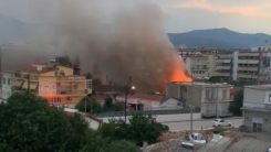 Gümülcine'de bir evde yangın çıktı 