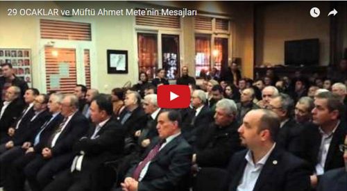 29 OCAKLAR ve Müftü Ahmet METE'nin Mesajları