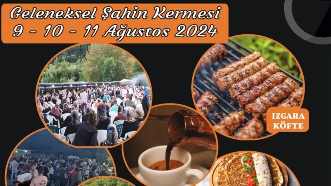 Geleneksel Şahin Kermesi, 9-10-11 Ağustos’da