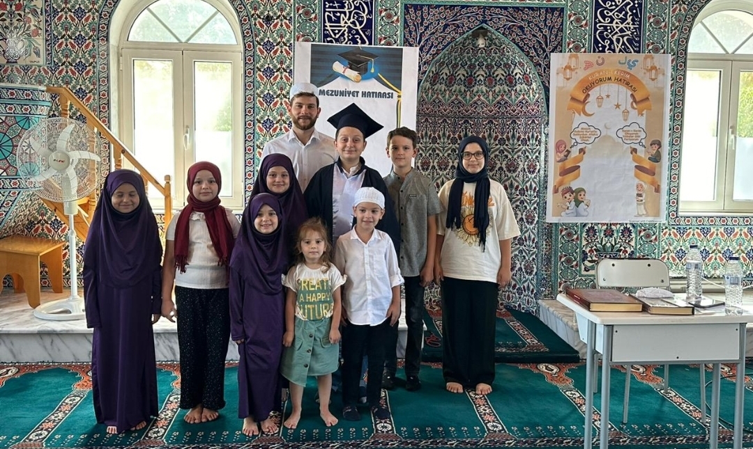 Baraklı Kur'an Kursu'nda bir ilk gerçekleşti 