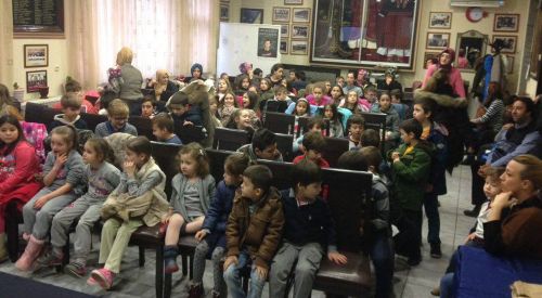 Sinema gecesinde çocuklar İTB salonunu doldurdu