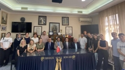 Muavin Konsoloslardan İskeçe Türk Birliğine veda ziyareti