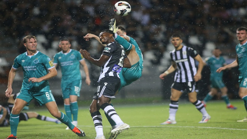 PAOK, ilk maçta tur avantajını eline geçirdi