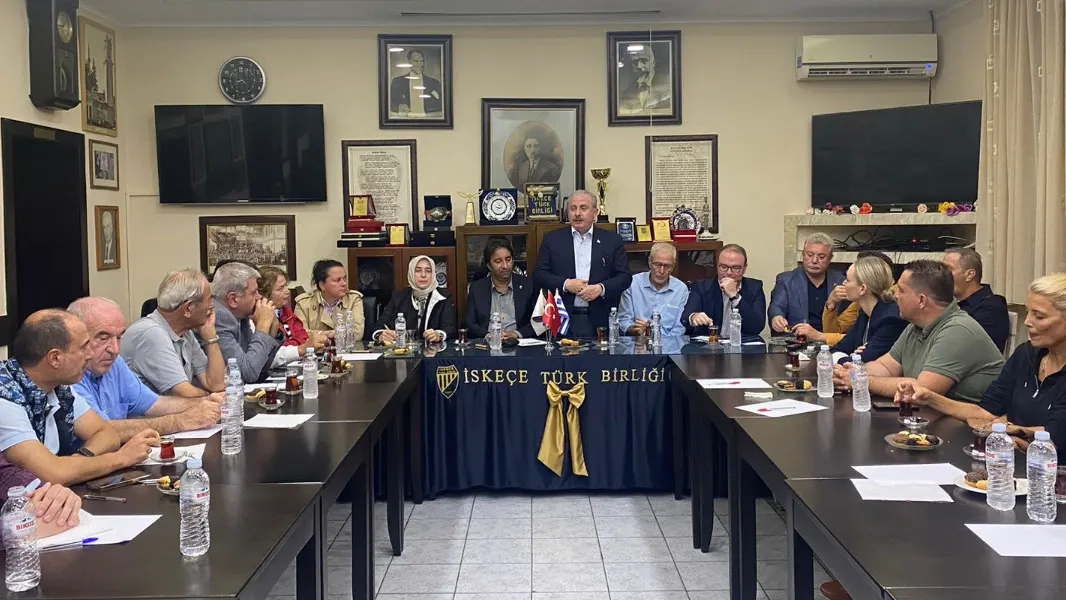 TBMM Eski Başkanı Mustafa Şentop Batı Trakya’yı ziyaret etti