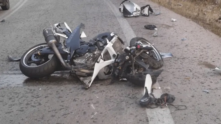 Feci kaza: Motosiklet sürücüsü hayatını kaybetti