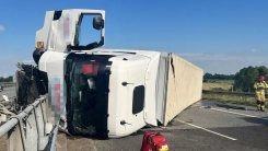 Τροχαίο με νταλίκα στην Εγνατία Οδό