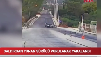 İpsala Gümrük Kapısı'nda aracıyla çarptığı motosikletliyi yaralayan Yunanlı tutuklandı