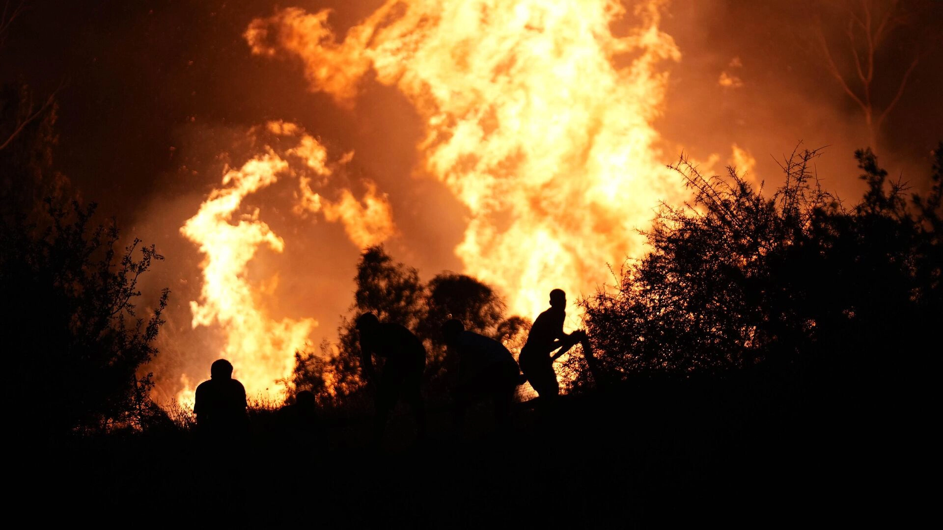 Orman yangınında iki kişi hayatını kaybetti