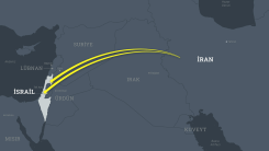 İran Devrim Muhafızları Ordusu İsrail'e onlarca füze saldırısı düzenlediğini duyurdu