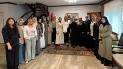 İlayda Ünal, İskeçe ve Gümülcine müftülüklerindeki bayanları ağırladı