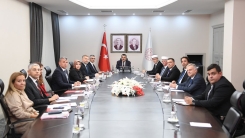 Milli Eğitim Bakanı Yusuf Tekin, BTTADK üyelerini kabul etti