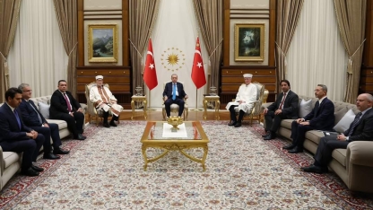Erdoğan Batı Trakya Türk Azınlığı Danışma Kurulu'nu kabul etti