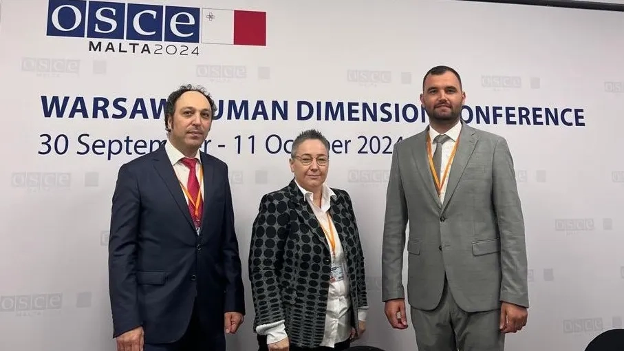 Türk azınlık temsilcileri AGİT İnsani Boyut Konferansına katıldı  