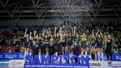 Voleybolda Fenerbahçe Medicana, 2024 Kadınlar AXA Sigorta Şampiyonlar Kupası'nın sahibi oldu