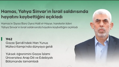 Hamas, Yahya Sinvar’ın İsrail saldırısında hayatını kaybettiğini açıkladı