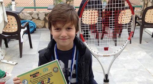 Gümülcineli minik Alp Kâmil Kavala’da madalya kazandı