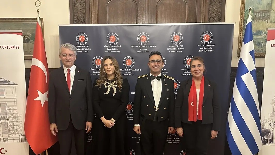 Cumhuriyetin 101. yıl dönümü Atina'da kutlandı