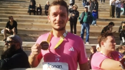 Batı Trakya Türkü Rıdvan Süleyman Atina’da Maratona katıldı