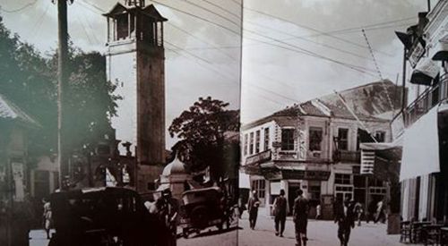 "İskeçe Saat Kulesi Hacı Emin Ağa tarafından inşa ettirilmiştir"