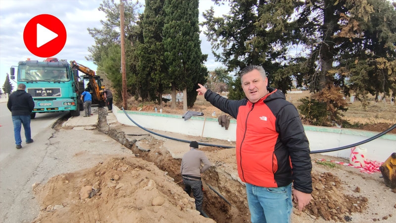 Ali Topal Mehmet, Şapçı’da Türk mezarlığındaki su şebekesi projesini MİLLET’e anlattı