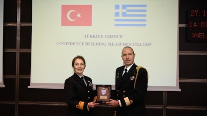 Yunanistan Deniz Kuvvetleri Heyeti Türkiye'de