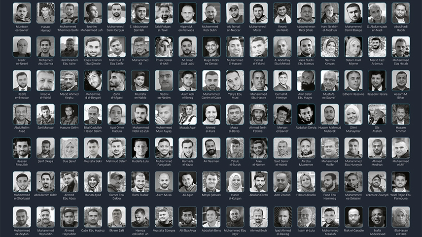 İsrail'in Gazze Şeridi'ne düzenlediği saldırılarda ölen gazeteci sayısı 192'ye yükseldi
