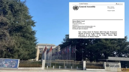 Yunanistan’dan ABTTF’nin BM İnsan Hakları Konseyi’ne sunduğu yazılı bildirilere cevap