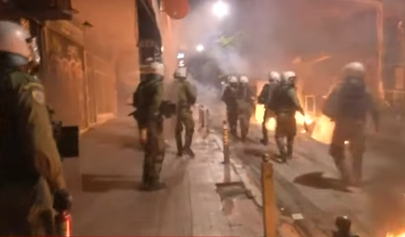 Selanik'te Grigoropulos’un Cinayeti Anma Yürüyüşü sonrası 118 kişi gözaltına alındı