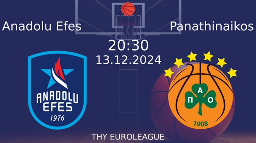 Anadolu Efes, THY Avrupa Ligi'nde Panathinaikos'u konuk edecek