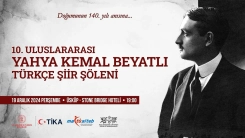 10. Uluslararası Yahya Kemal Beyatlı Türkçe şiir şöleni Üsküp'te düzenlenecek