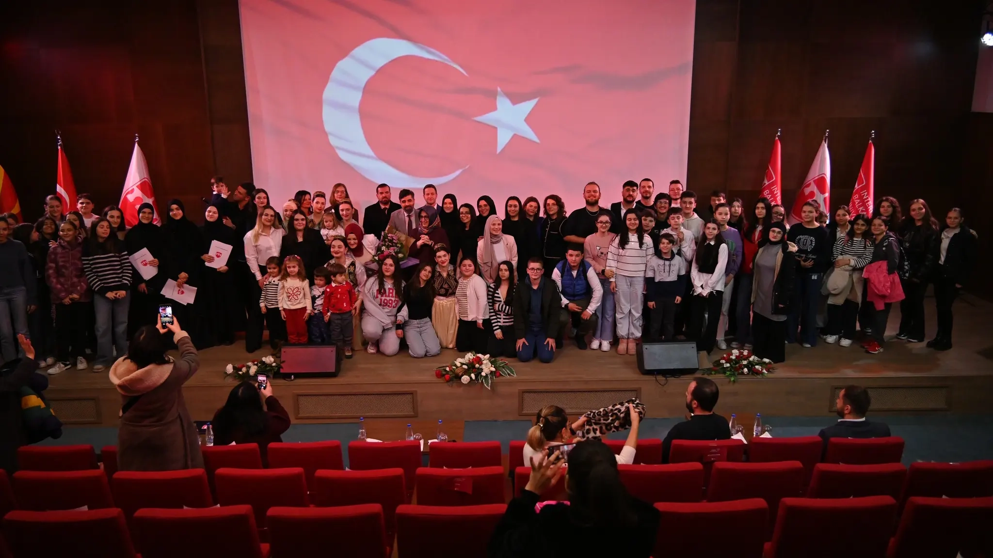 21 Aralık Türkçe Eğitim Bayramı, Uluslararası Balkan Üniversitesi’nde  Kutlandı