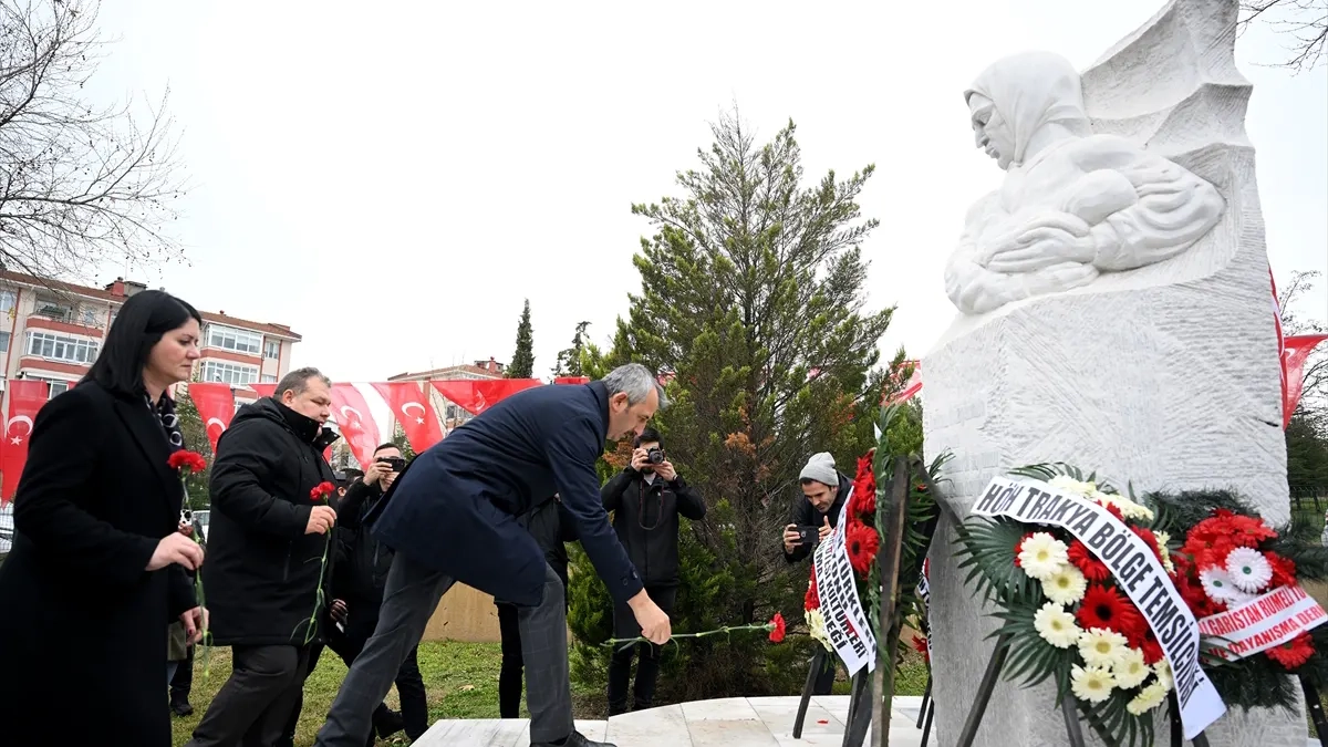 Bulgaristan’daki direnişin sembolü Türkan bebek, Edirne’de anıldı