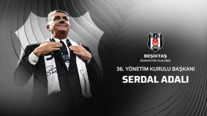 Beşiktaş Kulübünün 36. Başkanı Serdal Adalı oldu