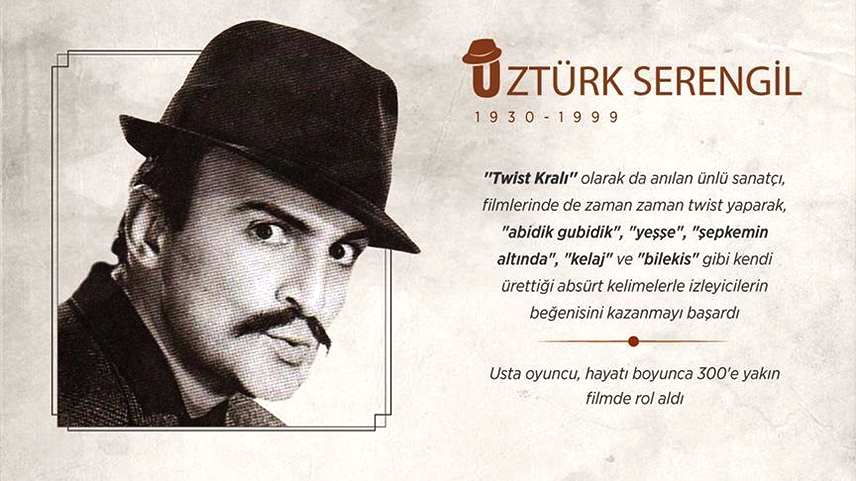 Sıra dışı rollerin sevimli kahramanı: Öztürk Serengil