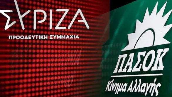 SYRIZA yükseliyor, PASOK düşüyor