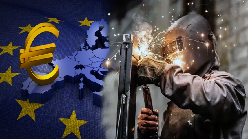 Euro Bölgesi'nde sanayi üretimi kasımda yükseldi