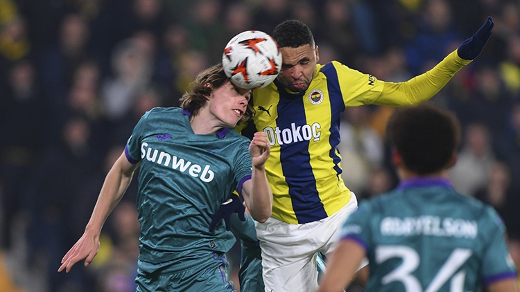 Fenerbahçe tur için avantajı yakaladı