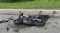 Genç çift motosiklet kazasında hayatını kaybetti