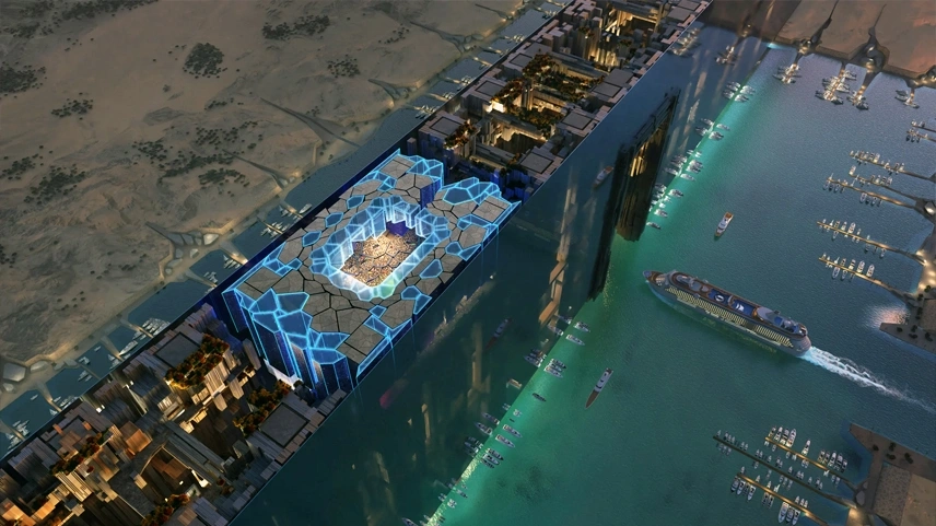 Suudi Arabistan'ın çölde inşa ettiği 8,8 trilyon dolarlık şehir projesi: Neom